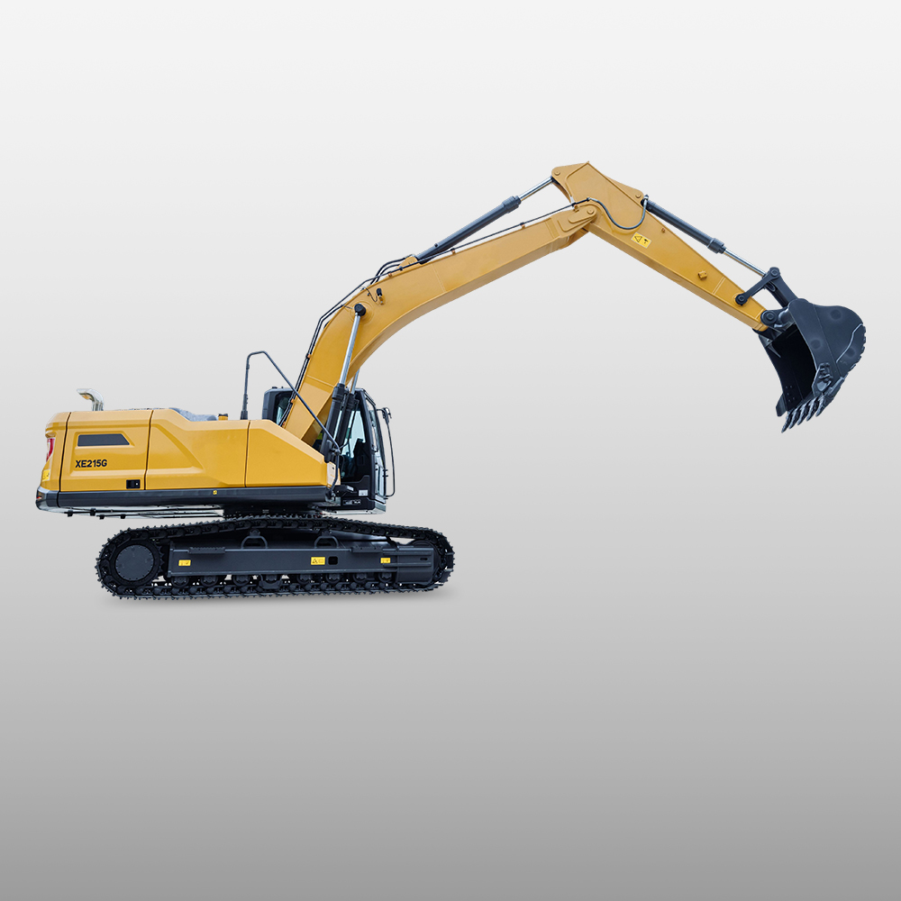 XE215G medium-duty excavator